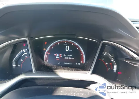 2020 Honda Civic Sport z USA, uszkodzony, nr VIN 2HGFC2F83LH523377